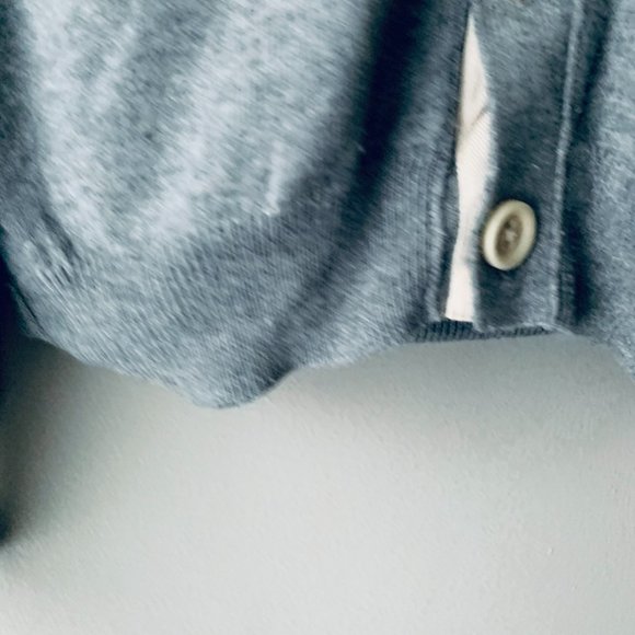 CREWCUTS grey cardigan size 8 - Picture 6 of 10